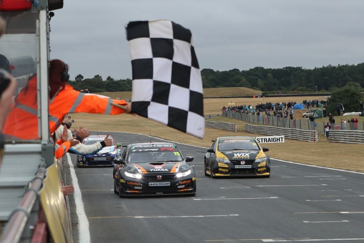 BTCC Diamond Double delight for Matt Neal