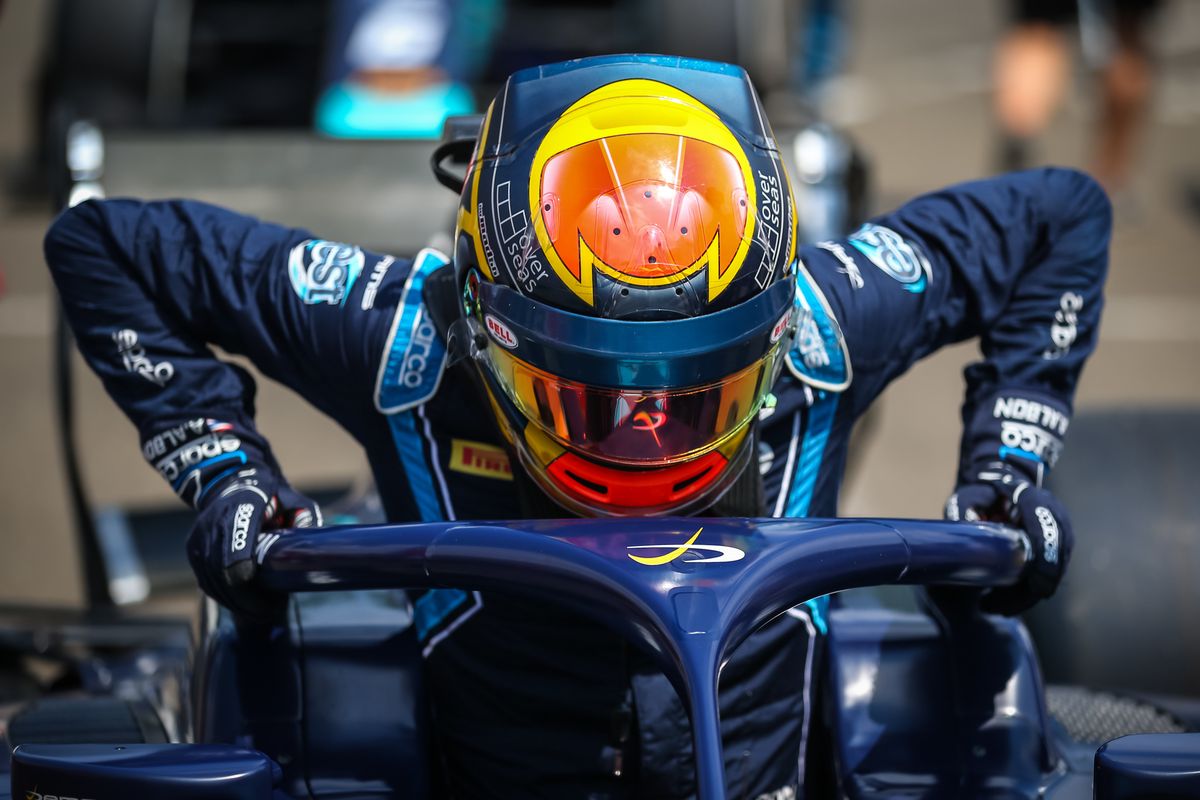 Albon takes lead in final five laps to win F2 Race of Hungary Sprint