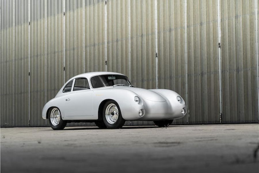 1956 Porsche 356A Carrera GS Coachwork by Reutter at Bonhams' Quail Lodge auction