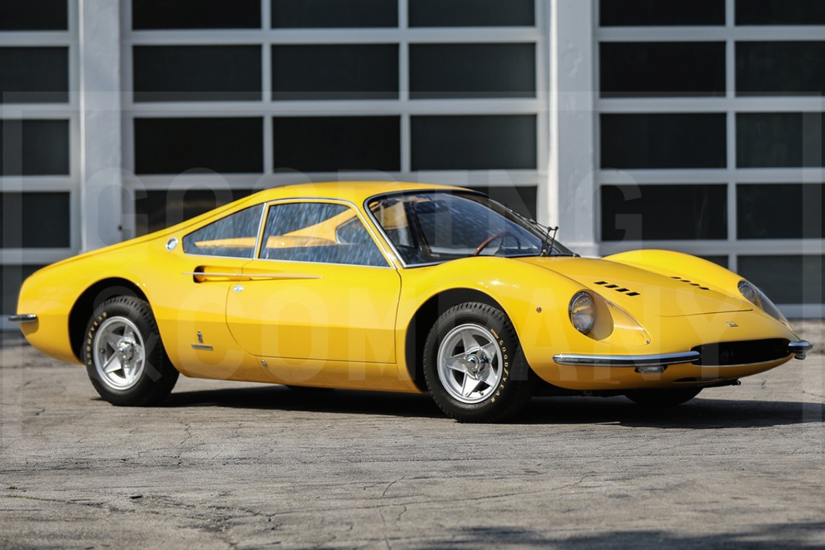 1966 Ferrari Dino Berlinetta GT features at Gooding's Pebble Beach auction