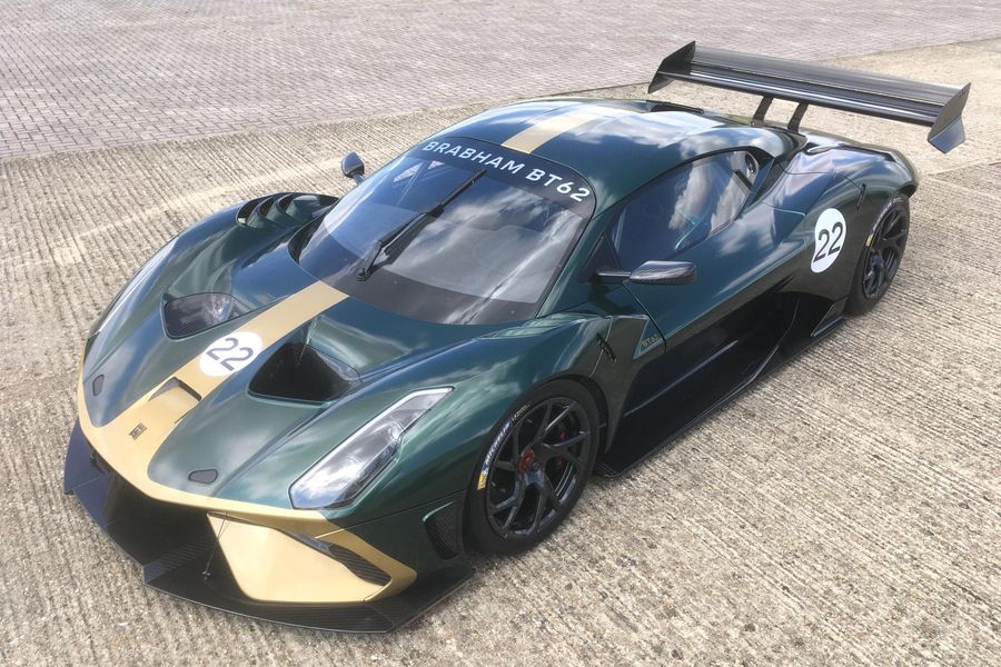 Debut of Brabham BT62 in North America at Monterey Car Week
