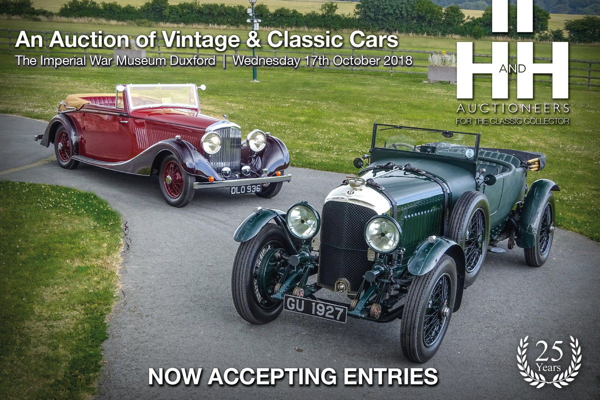Most original and best-preserved Derby Bentley in the world at H&H