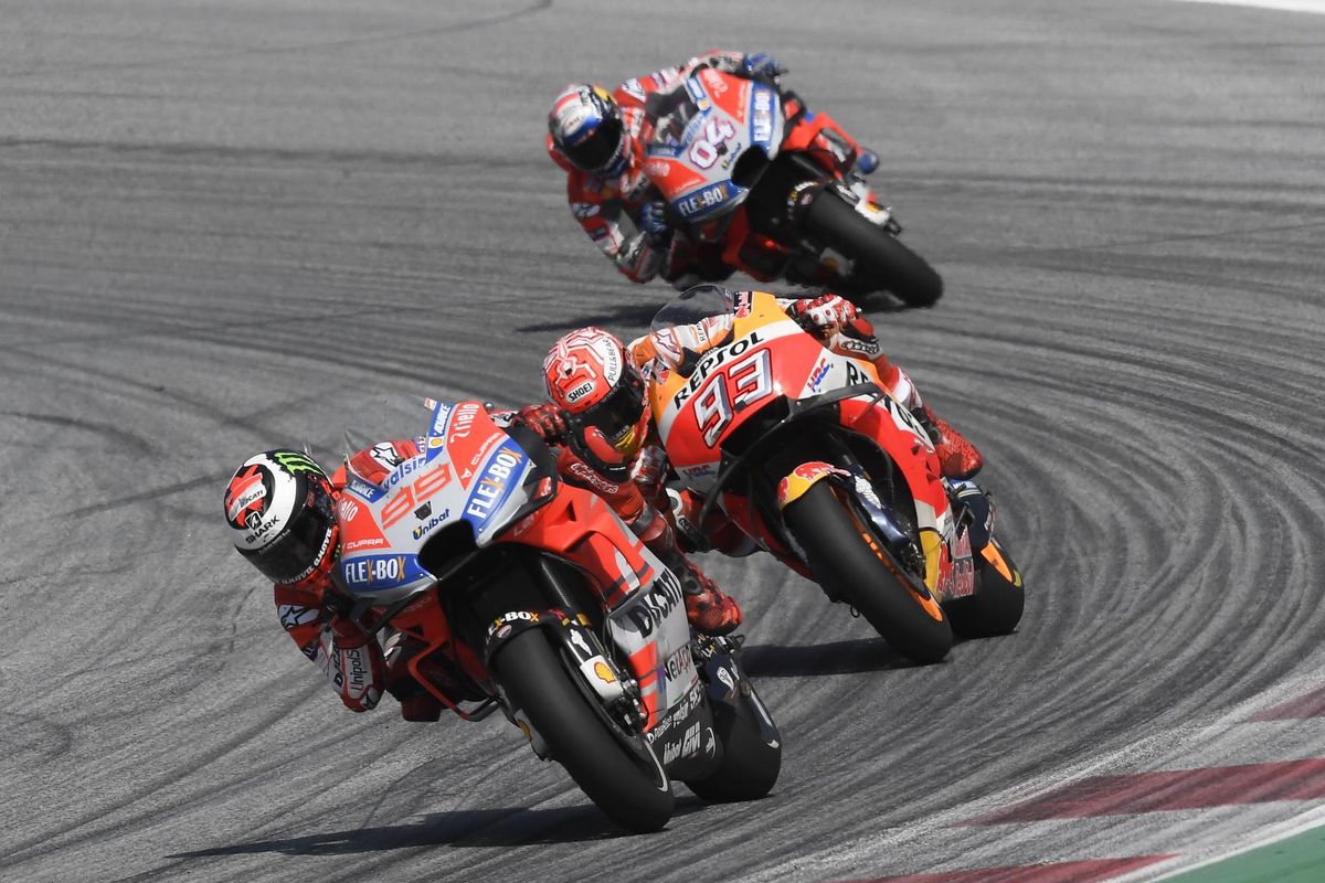 Jorge Lorenzo powers to MotoGP victory at the Red Bull Ring