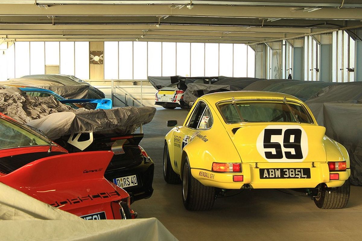 Hoards of air-cooled 911 parts from the South of France at Neil Bainbridge-BS Motorsport Auto Jumble