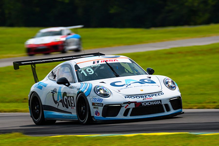 Robichon and Moorespeed Roll to Third-Straight IMSA Porsche GT3 Cup USA Victory