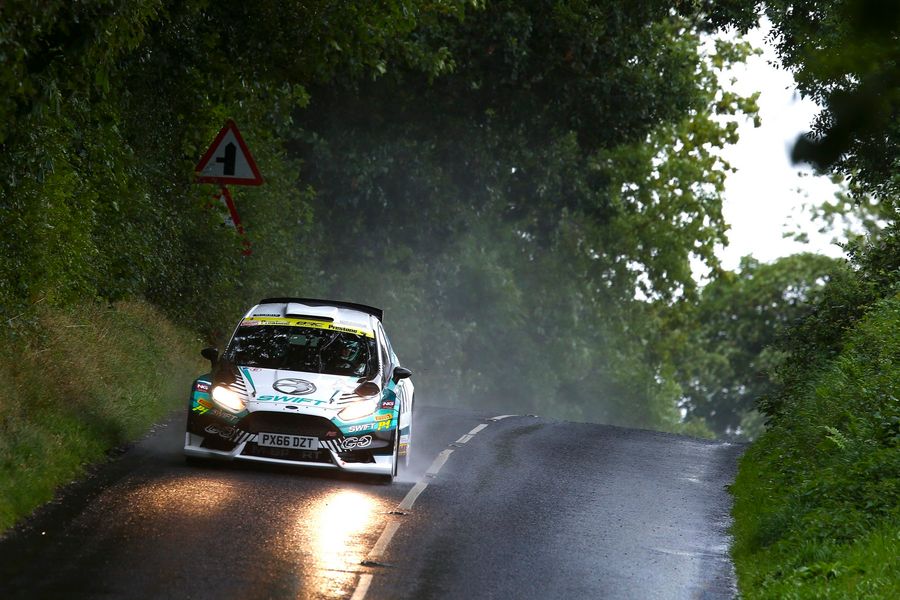 Matt Edwards makes it a hat-trick with Ulster Rally win