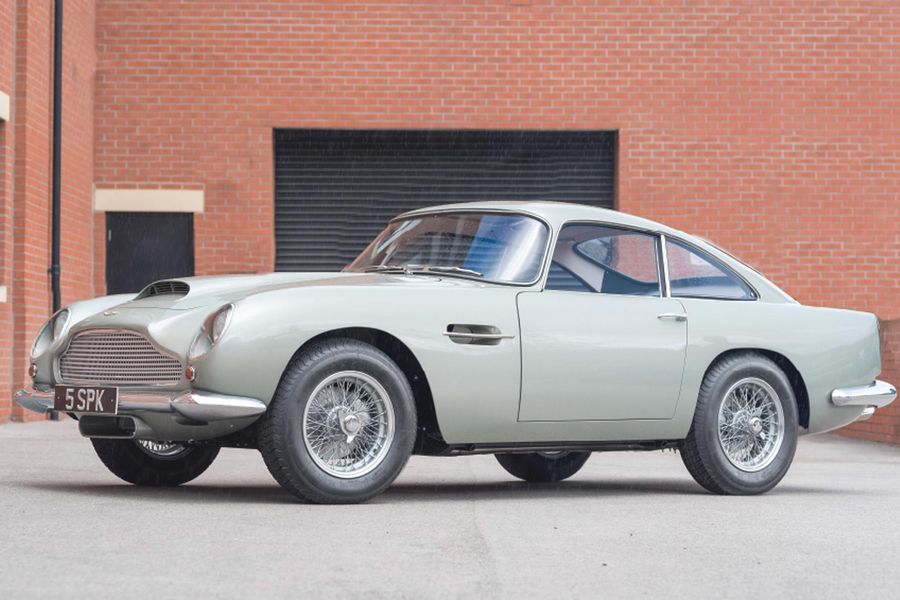 Aston Martin DB4GT Restored to perfection by Adrian Johnson to be shown at Hampton Court Palace
