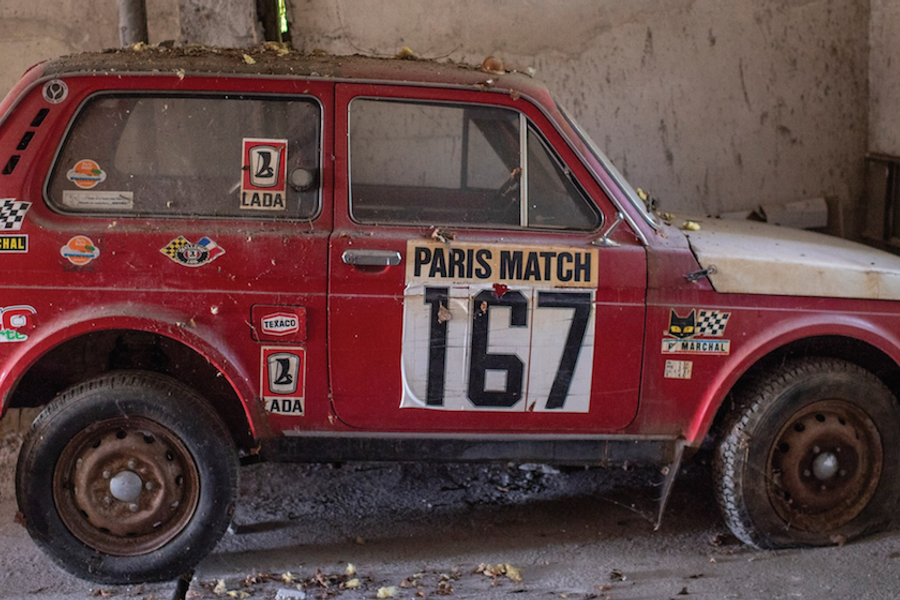 1979 Lada Niva 4×4 Paris-Dakar on offer at Sotheby's London auction