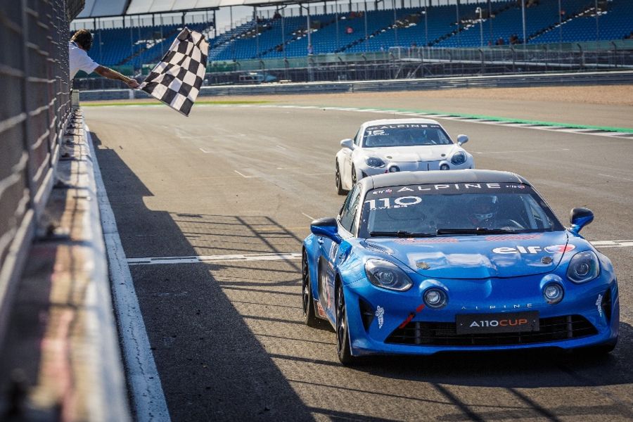 Oliver Webb sweeps Silverstone Alpine Elf Europa Cup