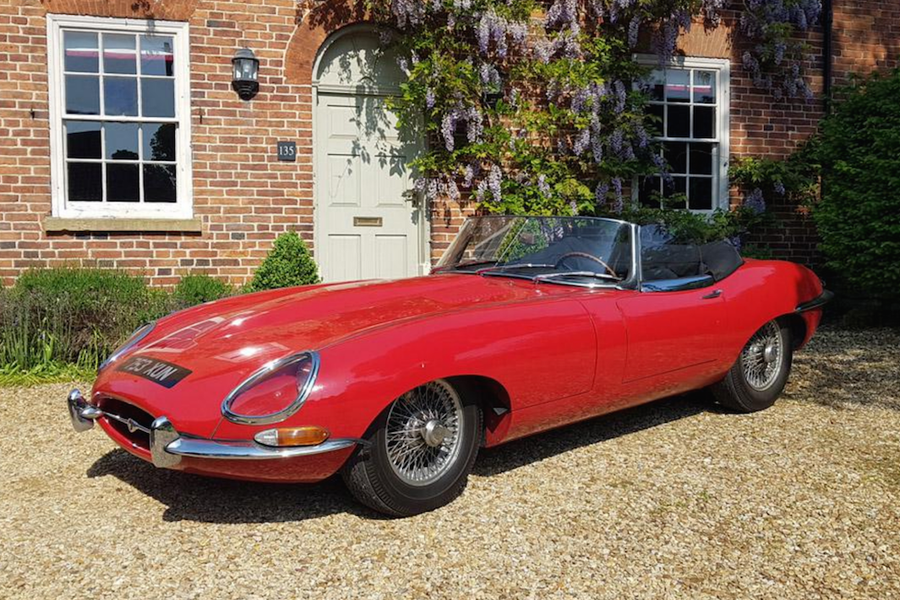1962 Jaguar E-Type Flat Floor Roadster to cross the block at COYS