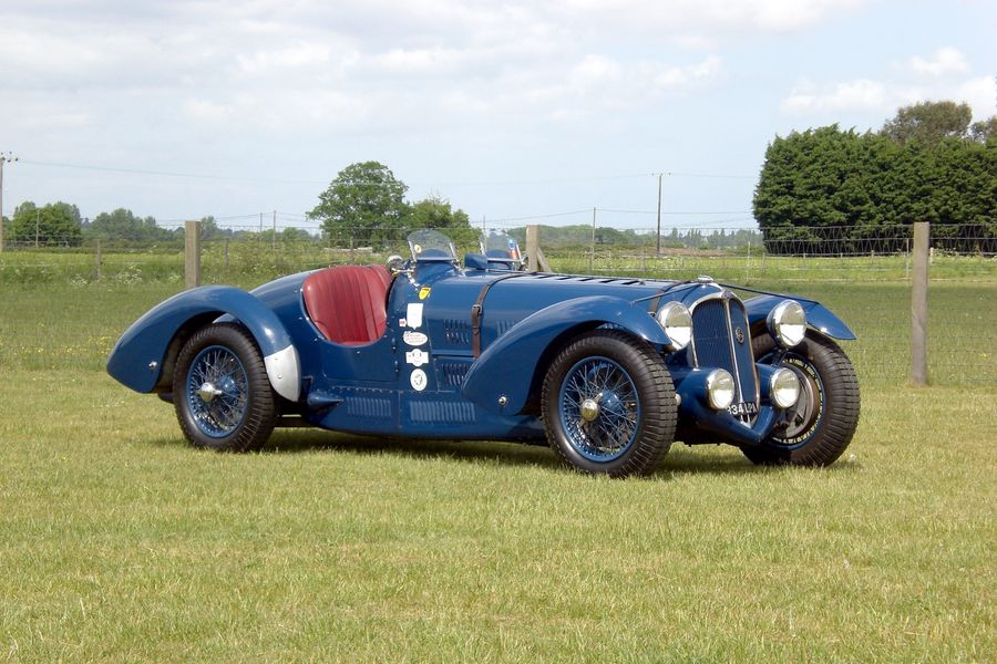 1936 Delahaye Type 135 Speciale Evocation consigned to H&H Duxford