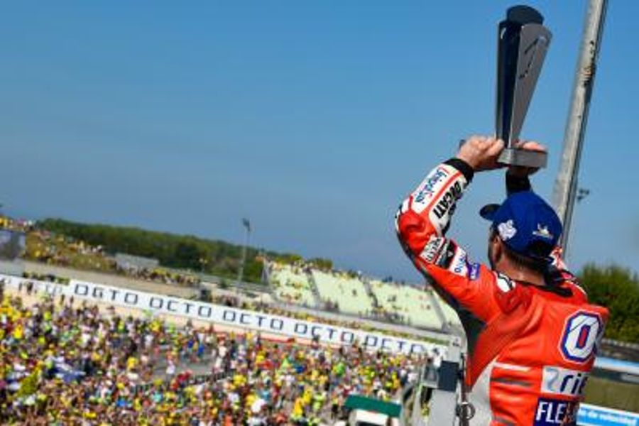 Dovizioso wins at Misano MotoGP
