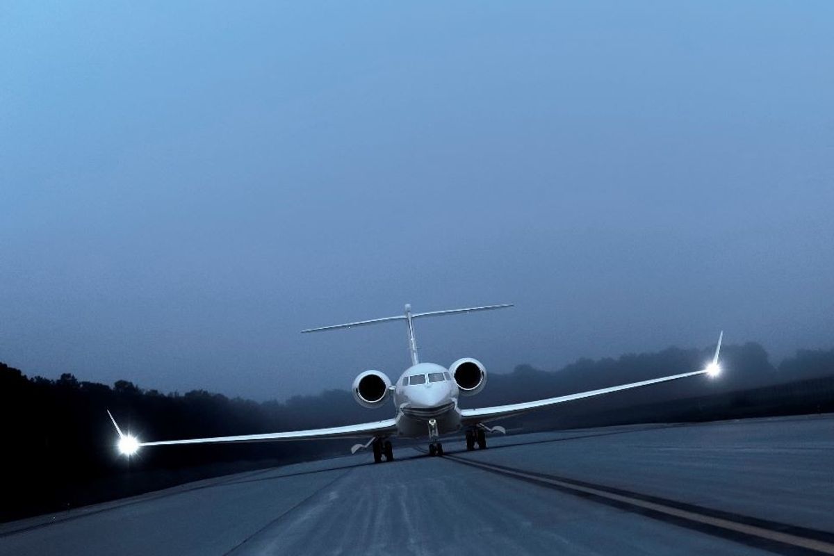 Tailwinds and a warm breeze stirs business aviation market