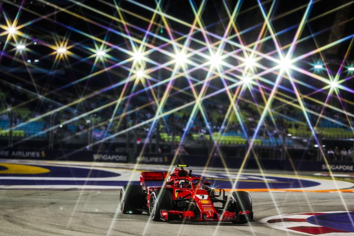 Kimi tops Singapore Grand Prix Free Practice 2