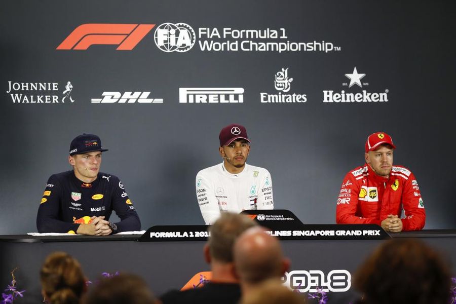 Singapore Grand Prix Qualifying Conference 