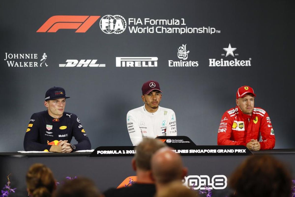 Singapore Grand Prix Qualifying Conference 