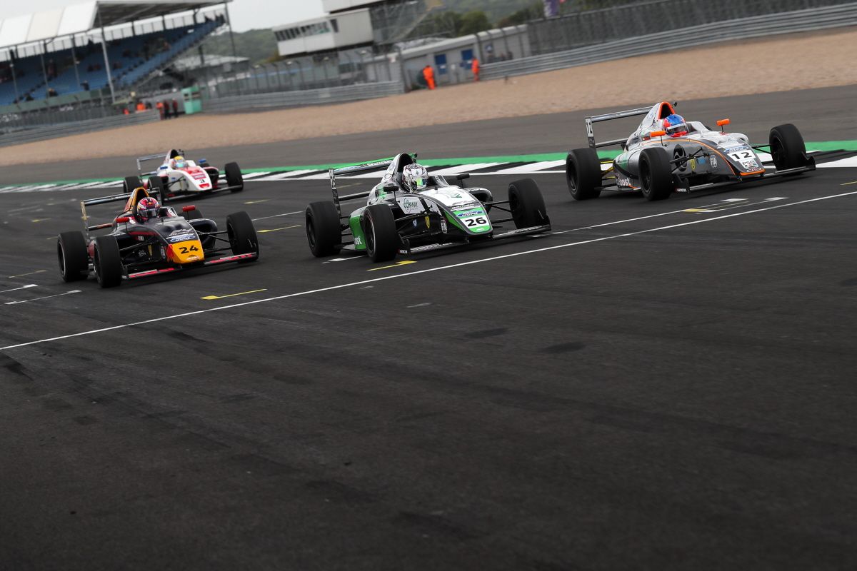 Jewiss Tightens Grip On British F4 Title Battle With Podium Hat-Trick At Silverstone