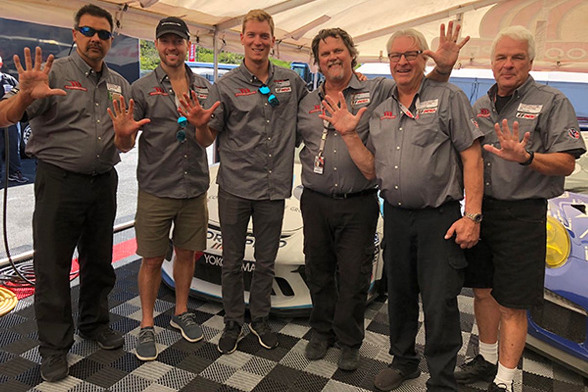 Moorespeed and Zach Robichon Go Five-for-Five in IMSA Porsche GT3 Cup Challenge