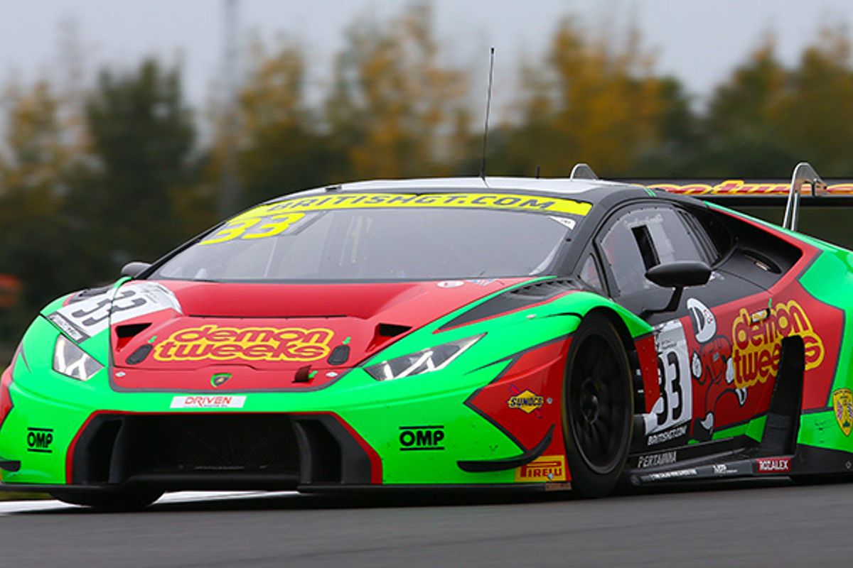British GT Championship challengers Minshaw/Keen and Tuck/Green on Donington poles