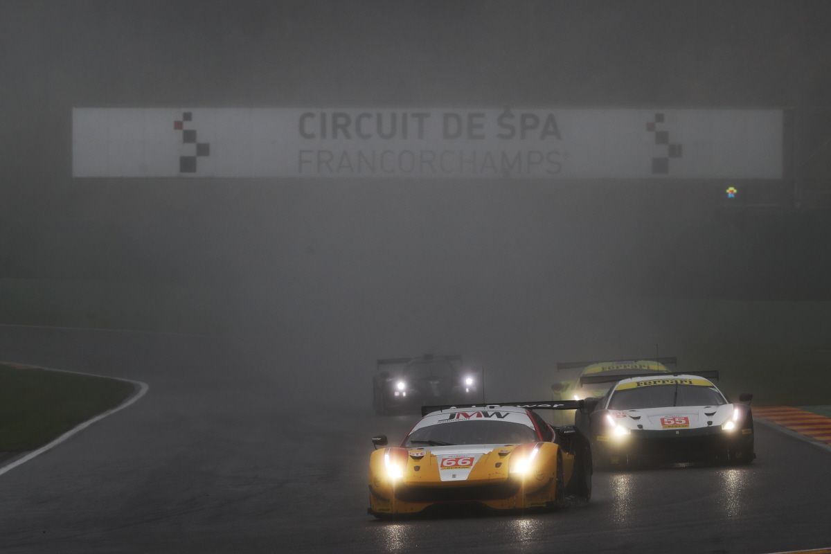 4th Place For JMW Motorsport & MacDowall At Spa In European Le Mans Series Wash-Out