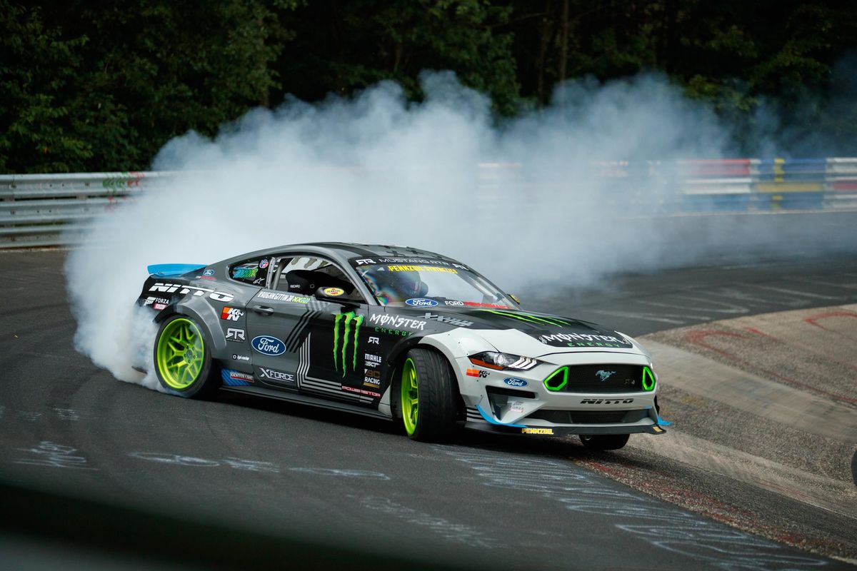 Watch 900 HP Mustang RTR become first car to drift complete Nurburgring circuit