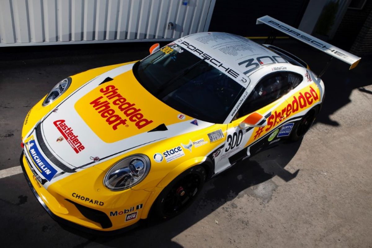 Caine returns to Motorbase Performance to commemorate 300th Carrera Cup GB Race