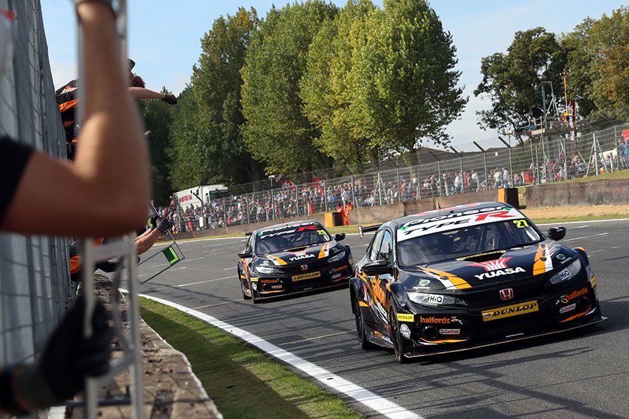 Honda storms to double 1-2 as Cammish clinches first BTCC victories