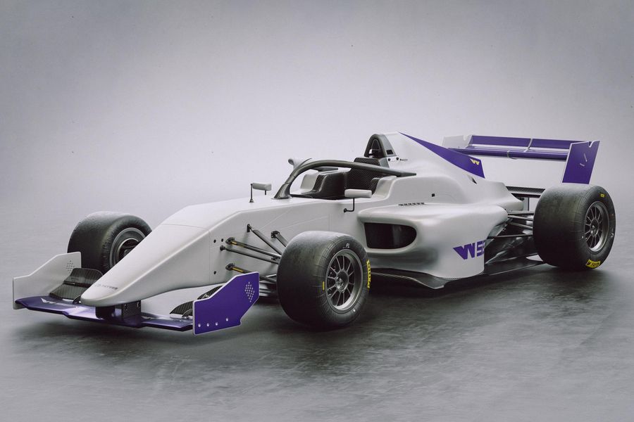 Free-to-enter single-seater motor racing series for women drivers