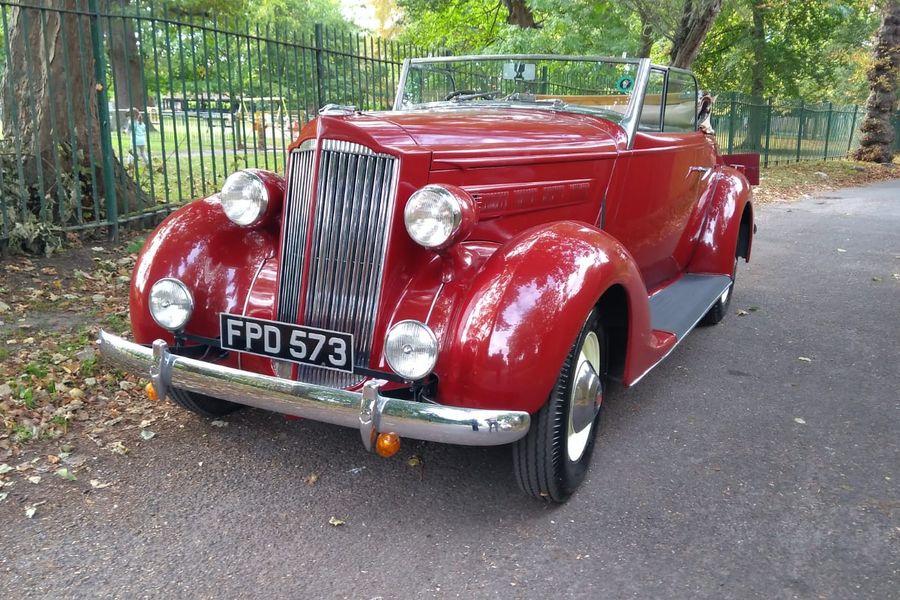 Packard 115C Convertible Coupe on offer at COYS Syon Park Auction