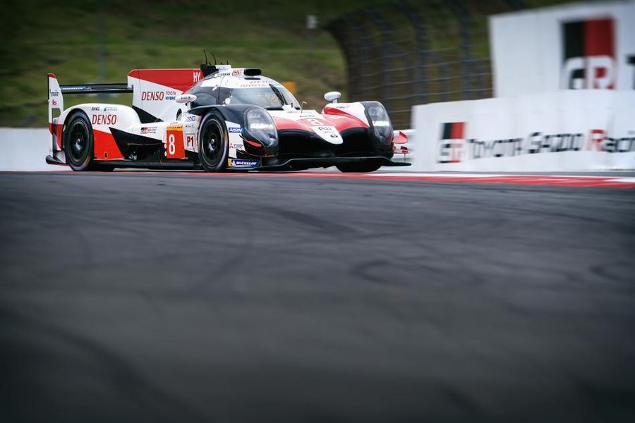Home WEC pole for Toyota in 6 Hours of Fuji