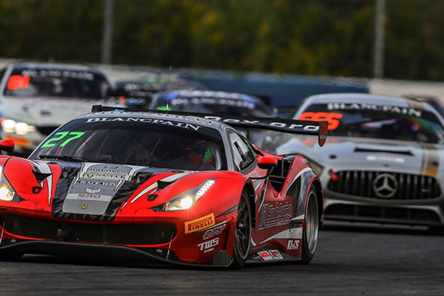 GT3: Foster and Lester's HubAuto Ferrari wins dramatic GT Asia first race at Ningbo