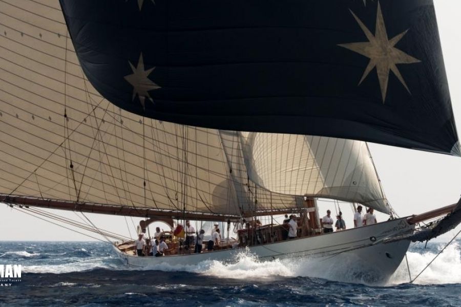  Imagine exploring the most beautiful places on earth on a vintage super yacht