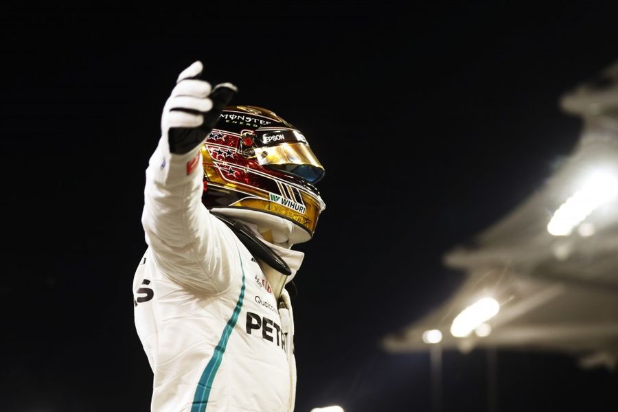 Hamilton on final pole of 2018 at Abu Dhabi
