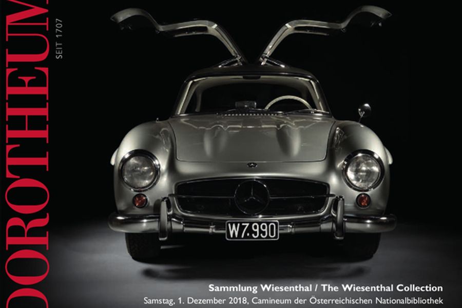 The Wiesenthal Collection: 1955 Mercedes-Benz 300 SL on offer at Dorotheum
