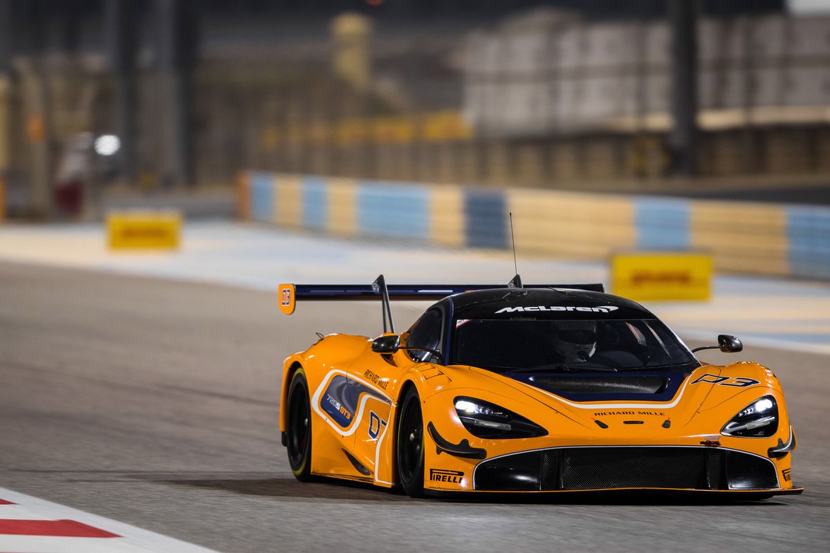 Stellar driver line-up for competitive debut of the 720S GT3 in the Gulf 12hr