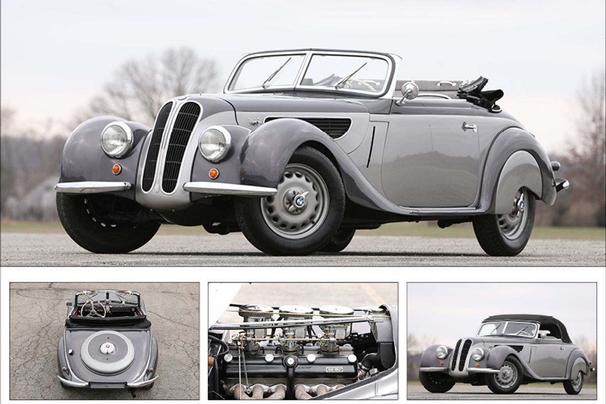 Sporting and Elegant BMW 327/28  at the Scottsdale Auction