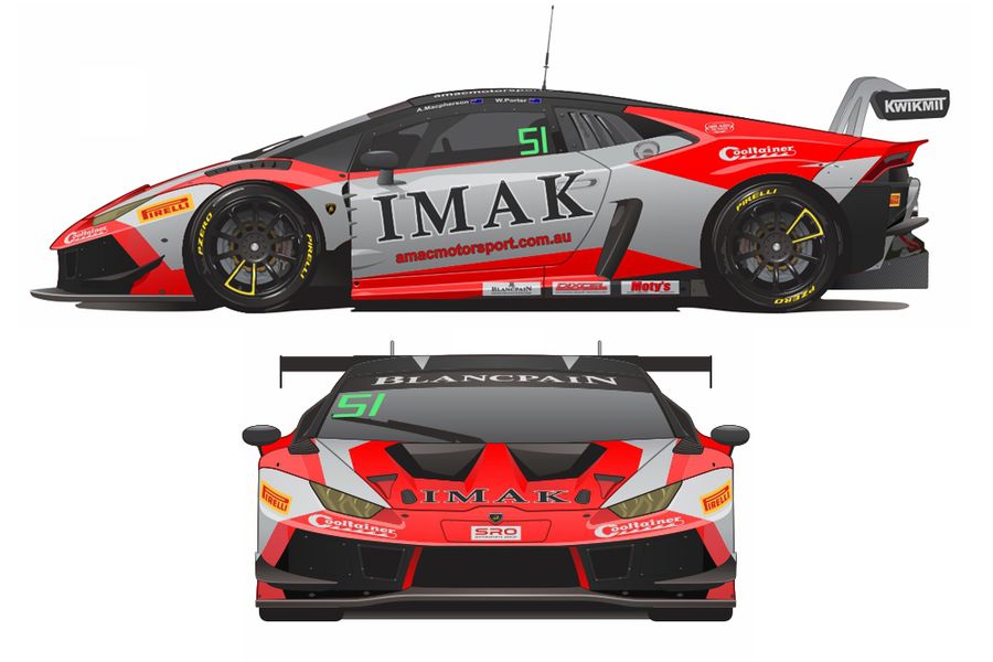 AMAC's Macpherson and Porter return to Blancpain GT with Lamborghini Huracan GT3 Evo