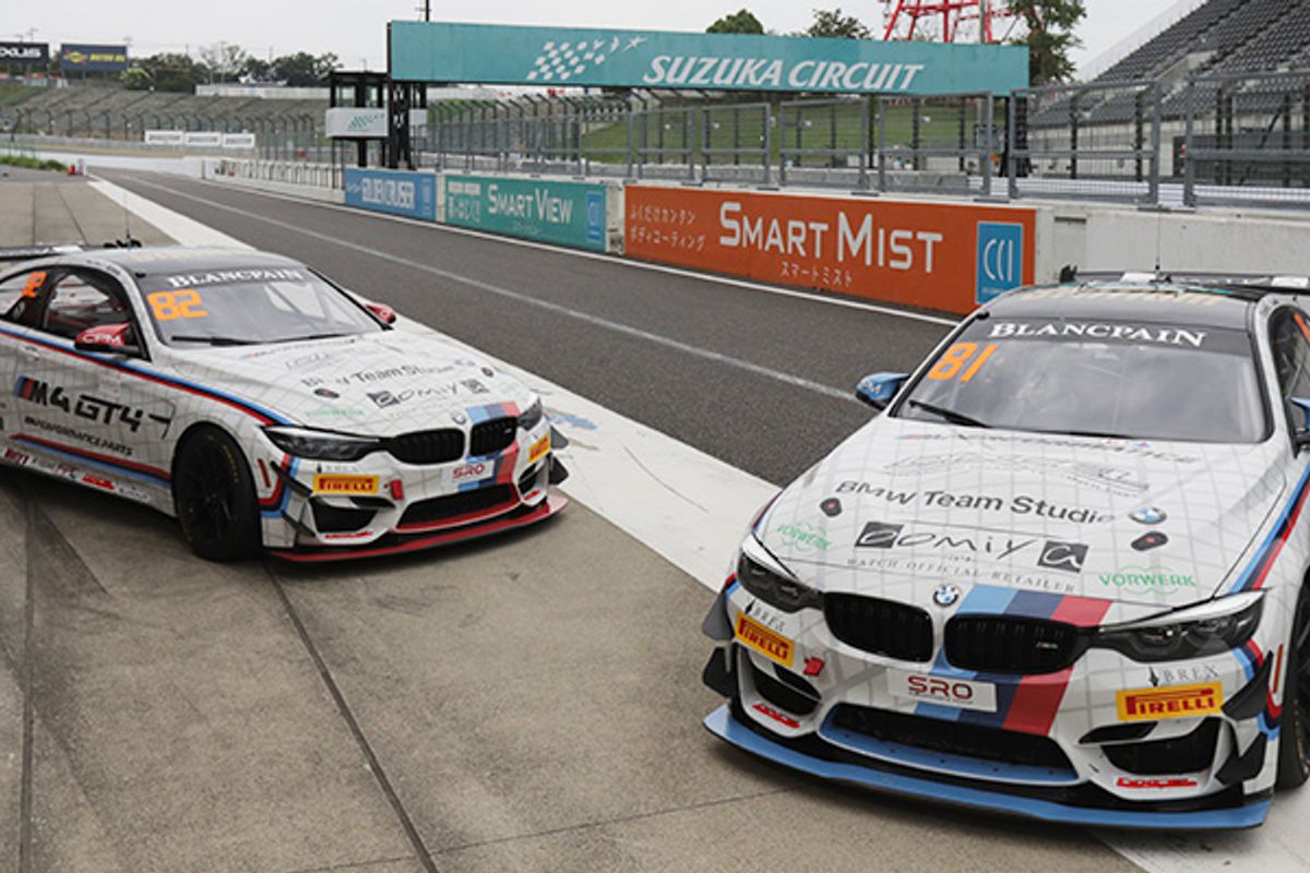 Jukuchou and Kinoshita lead BMW Team Studie’s two-car 2019 GT4 Asia entry