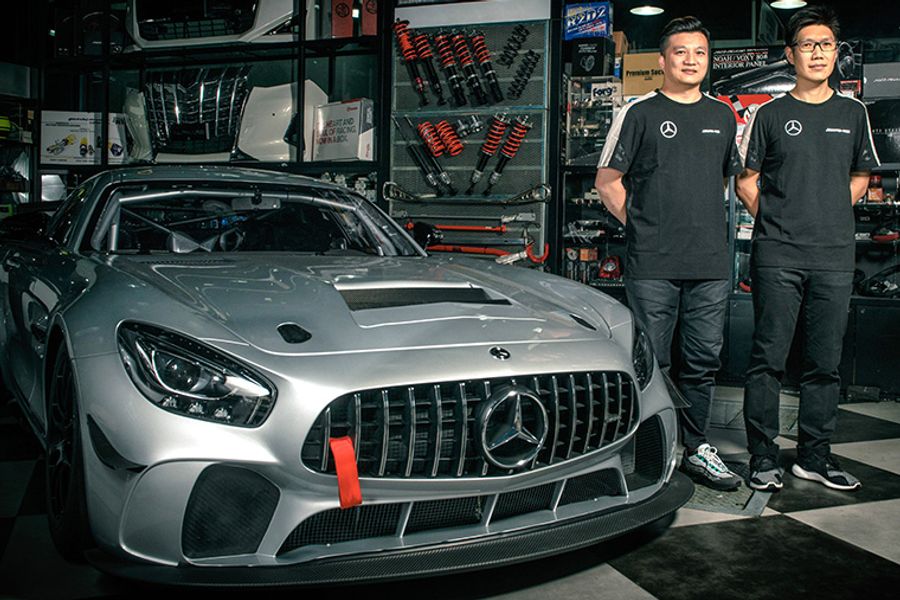 Fong, Lee and GTO Racing with TTR confirm GT4 Asia entry with Mercedes-AMG