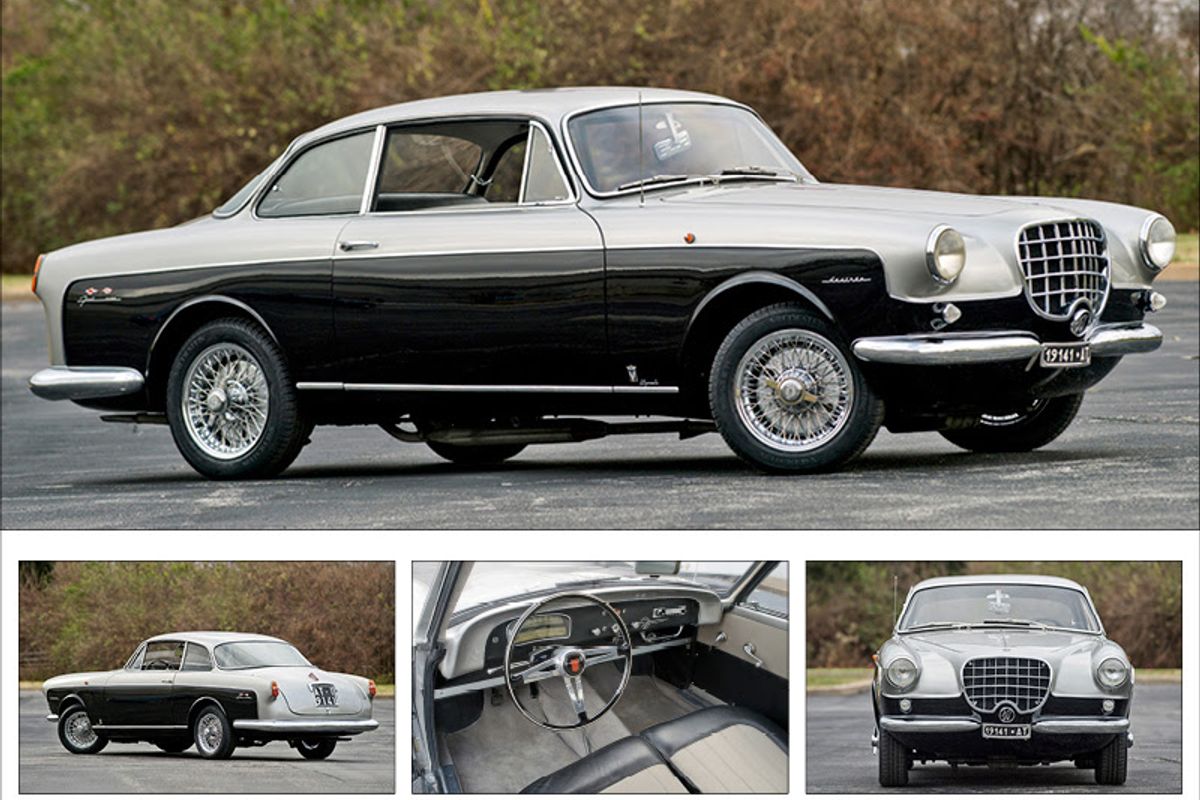 Enjoy the Mille Miglia with Vignale’s 1956 Turin Show Car