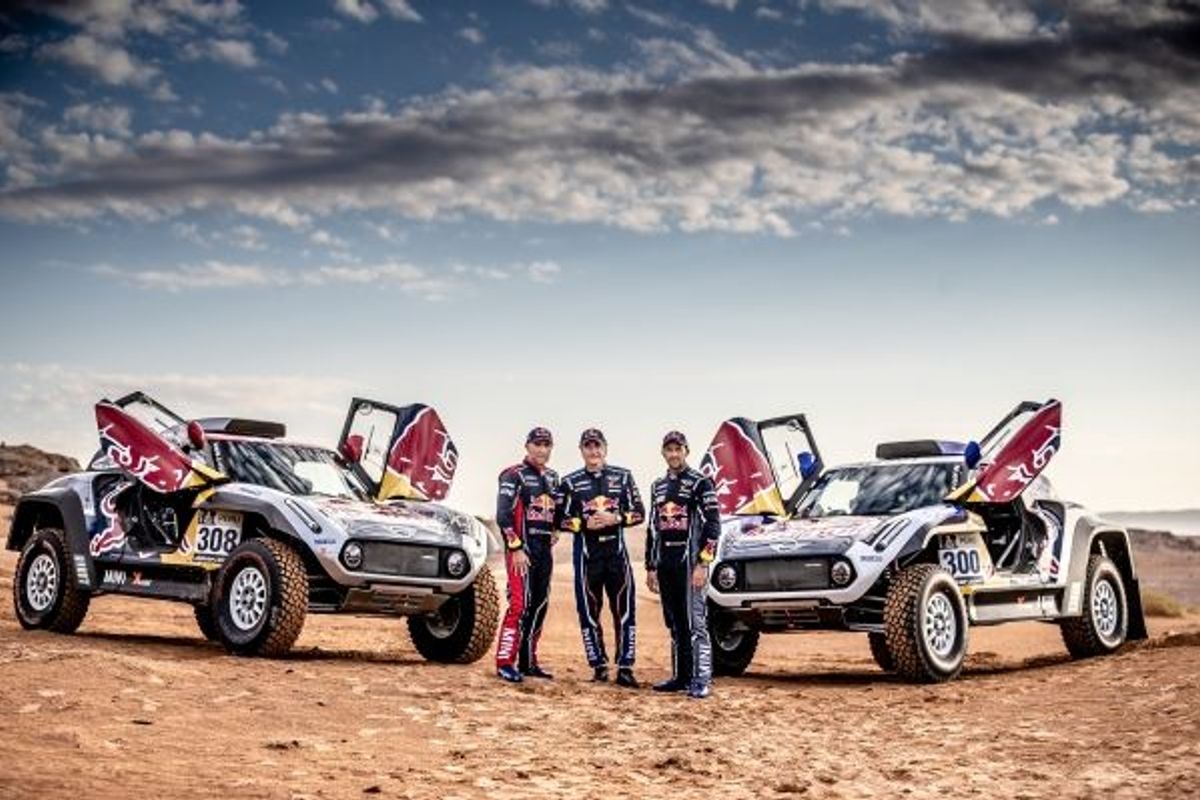 MINI three-way interview with Stéphane Peterhansel, Carlos Sainz and Cyril Despres