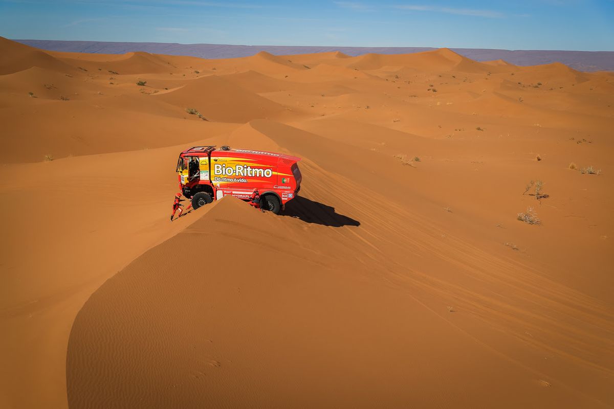 Day 2 in Morocco for Africa Eco Race competitors