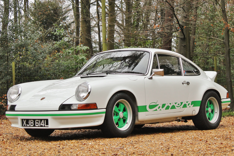1973 Porsche 911 Carrera RS 2.7; veteran of many tours and rallies