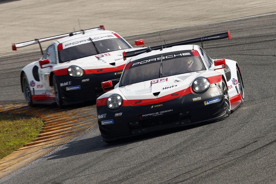 Fast and reliable: Perfect tests for Porsche at Daytona 24 test
