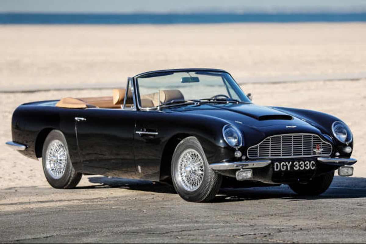 Brits feature strongly at Scottsdale; 1967 Aston Martin DB6 Mk I Volante