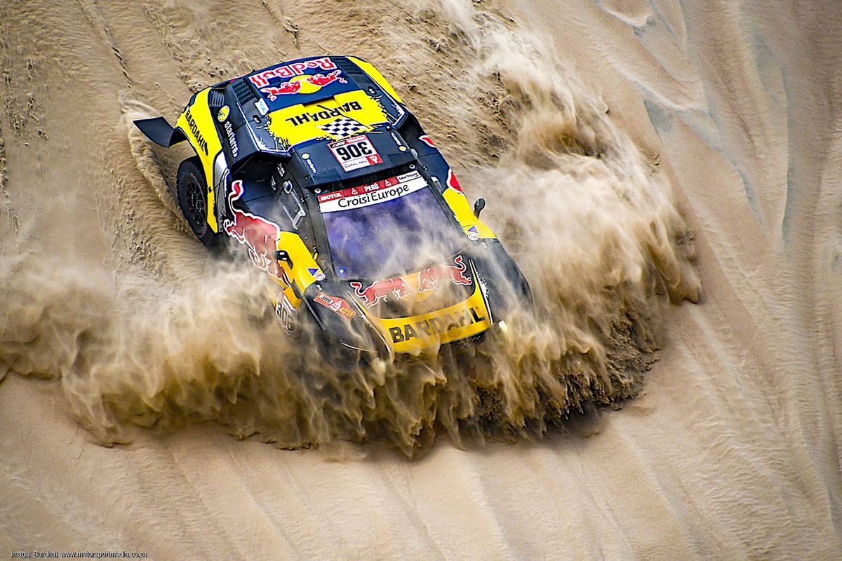 Loeb wins day 2 on the Dakar