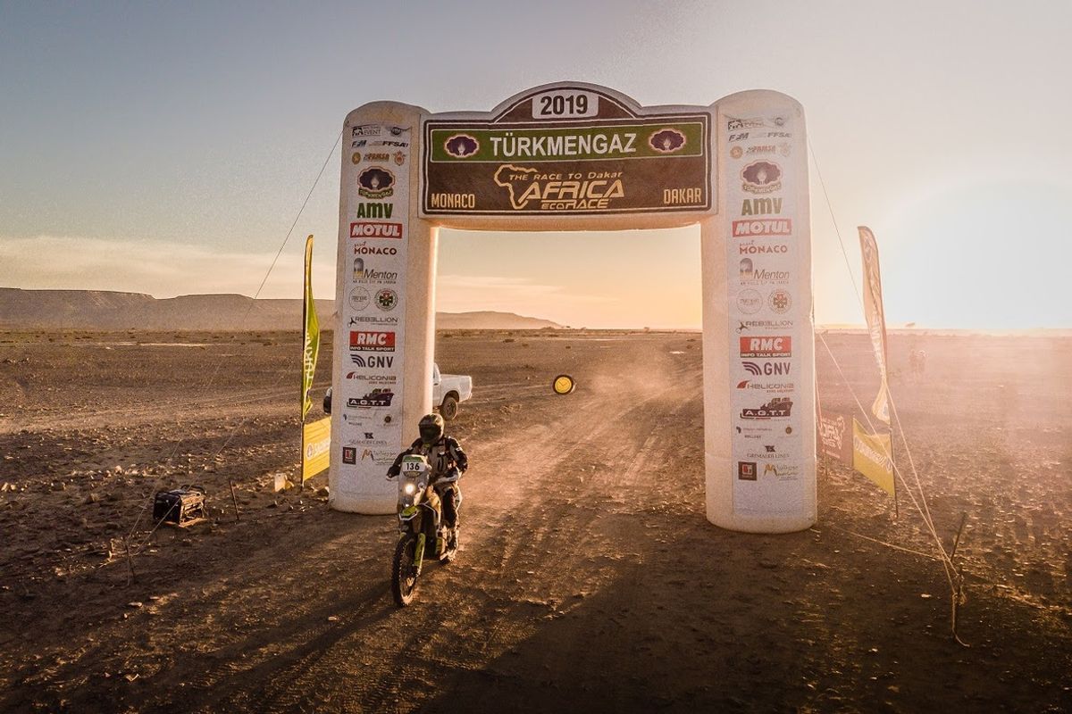 AFRICA ECO RACE: First stage win for Felix Jensen