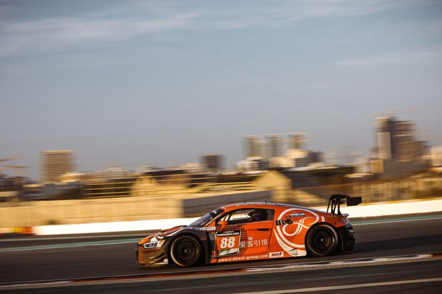 Audi Sport customer teams celebrate one-two result in Dubai