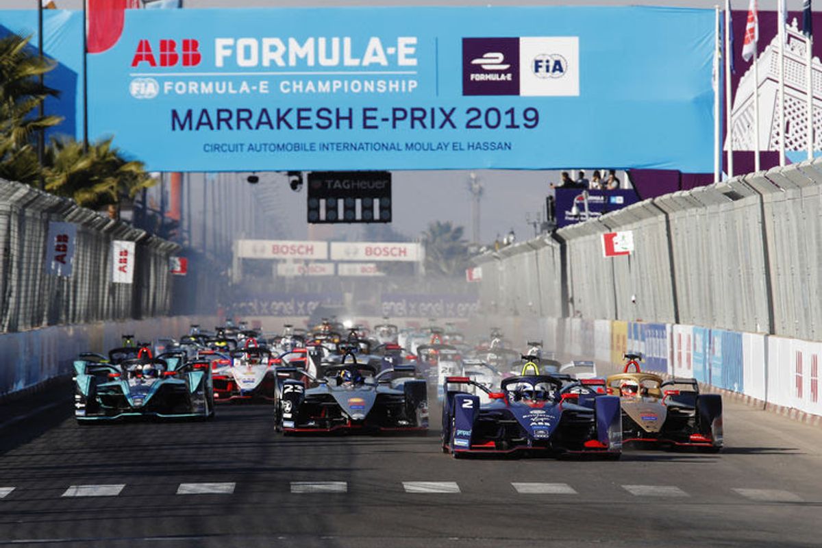 Double podium for Audi e-tron FE05 in Marrakesh E-prix