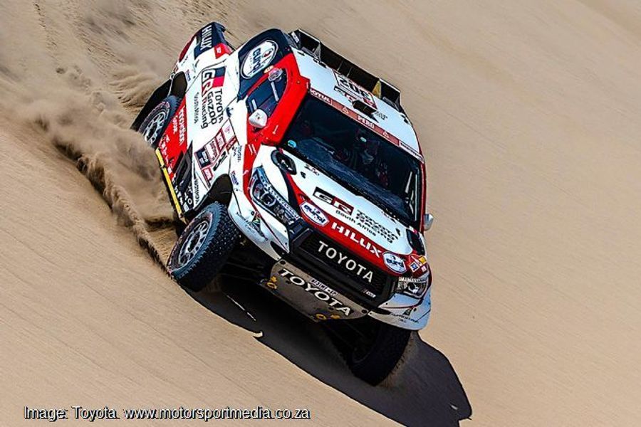 Electrical issue for Loeb day 7 on the Dakar